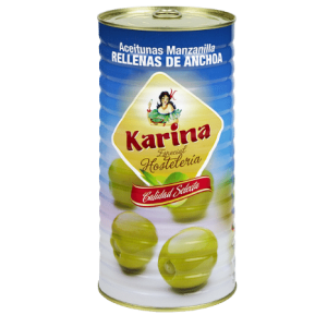 ACEITUNA VERDE RELLENA CON ANCHOA
