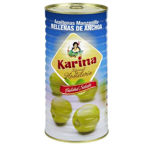 ACEITUNA VERDE RELLENA CON ANCHOA