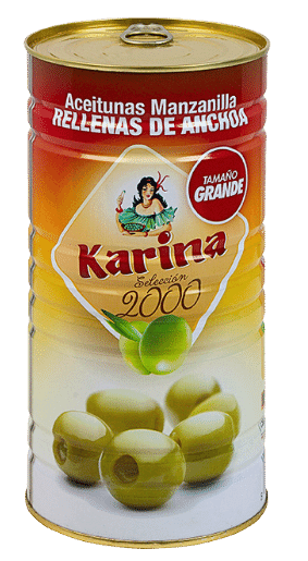 ACEITUNA VERDE RELLENA DE ANCHOA