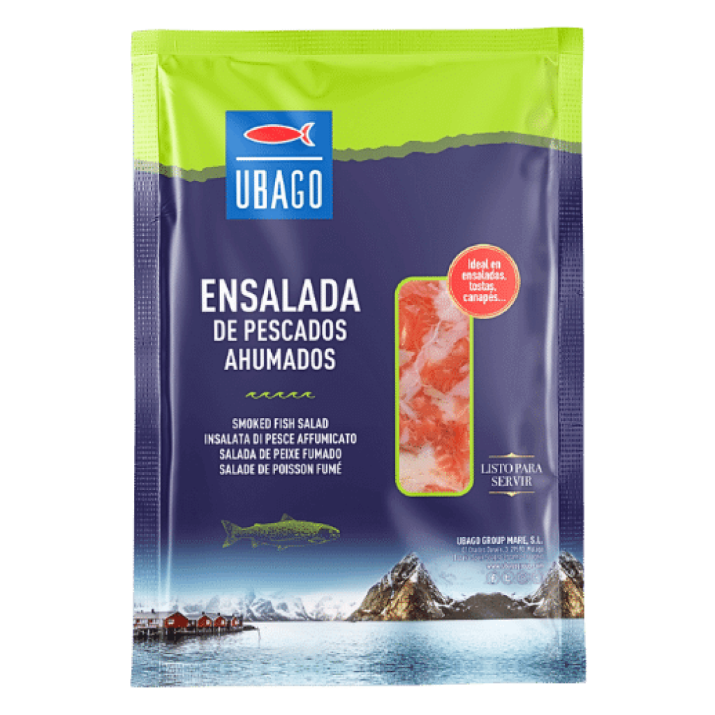 ENSALADA DE PESCADOS AHUMADOS