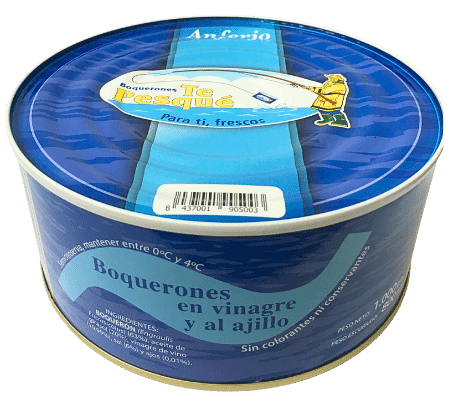 BOQUERONES EN VINAGRE Y AL AJILLO - FILETE GRANDE - Imagen 4